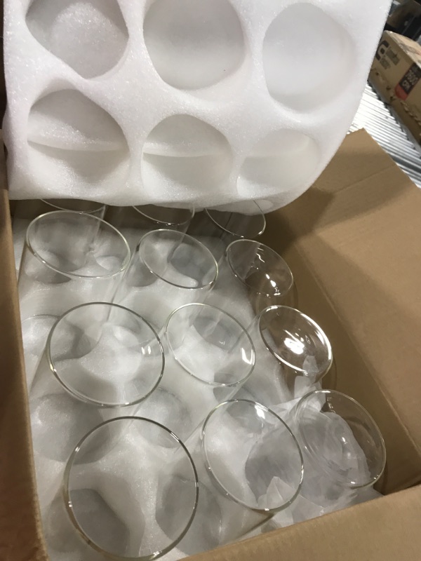Photo 1 of Devilfire 12Pcs Glass Cylinder vases for Centerpieces, 6 Inches Tall Flower Vases Wedding Decorations,Bulk Cylinder Flower& Plant Vases,Hurricane Candle Holder for Table Shelf, Party. 12 Pack-6 Inches