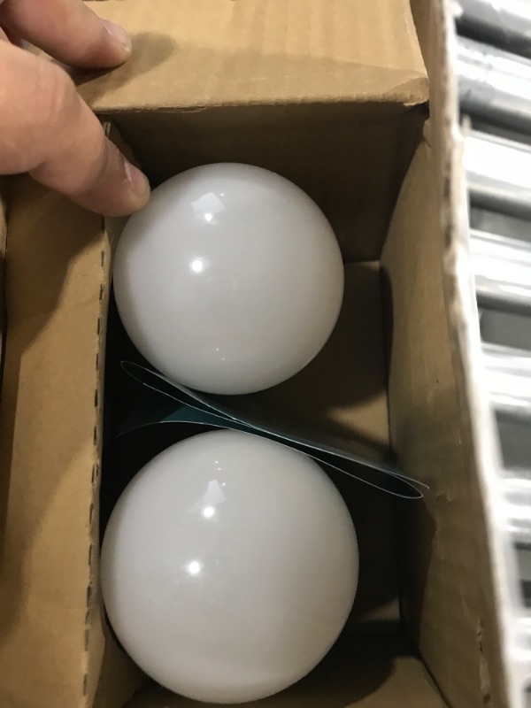 Photo 1 of GE LED+ Backup Battery LED Light Bulbs, 8W, Rechargeable Emergency Light for Power Outages + Flashlight, Soft White, A21 (2 Pack)