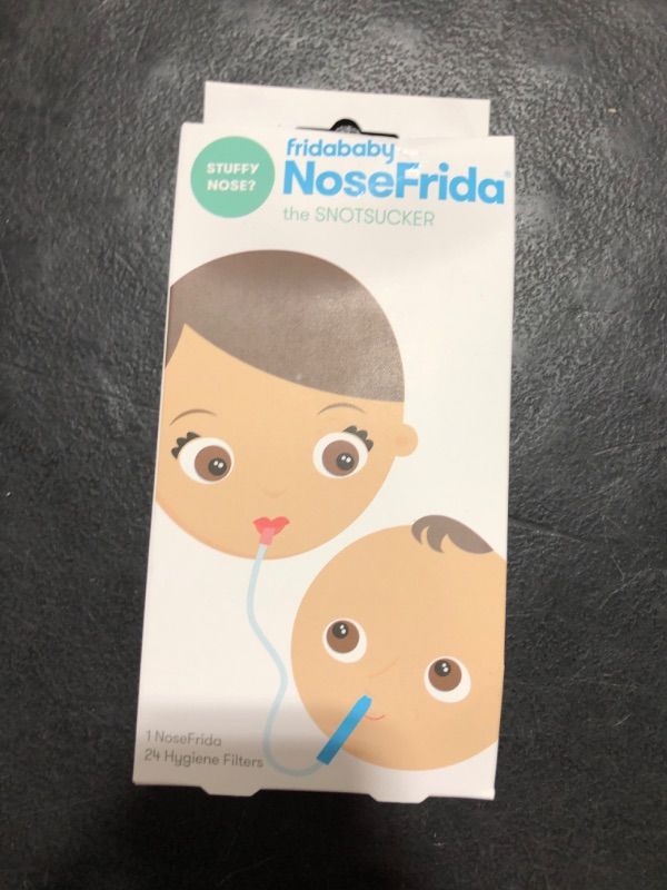 Photo 2 of Frida Baby NoseFrida SnotSucker Nasal Aspirator for Baby, Baby Nose Sucker with 24 Extra Hygiene Filters