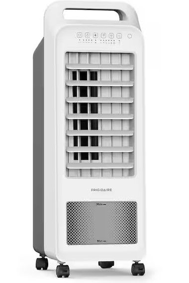 Photo 1 of 250 CFM 3-Speed 2-In-1 Personal Evaporative Air Cooler (Swamp Cooler) with Removable Water Tank for 100 sq. ft. - White
