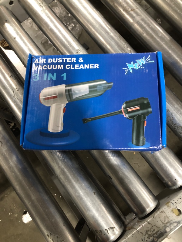 Photo 1 of PeroBuno 3-in-1 Computer Vacuum Cleaner - Air Duster - for Keyboard Cleaning - Cordless Canned Air - Powerful 45000RPM - Energy-Efficient - Compressed Air