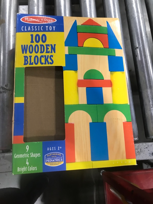 Photo 2 of 100 Wood Blocks Set