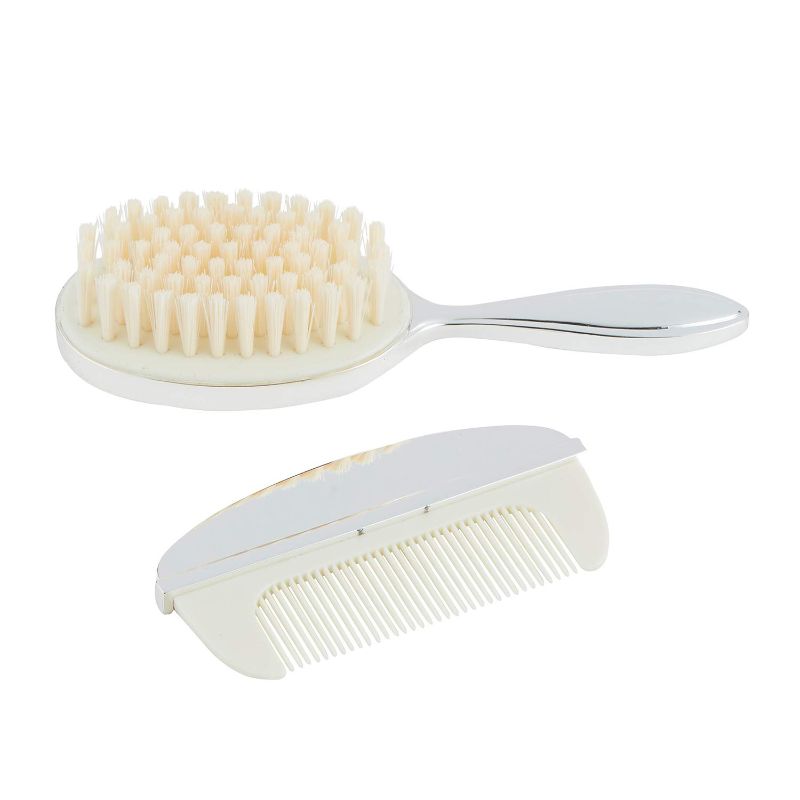 Photo 1 of Stephan Baby Silver-Plated Keepsake Brush + Comb Set
