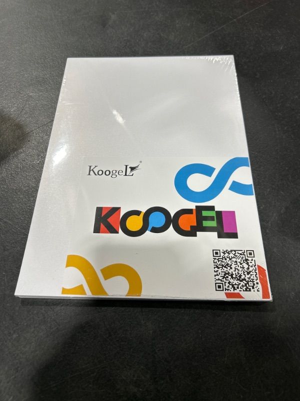 Photo 2 of Koogel 27 Sheets White Shimmer Cardstock, A4 Thick Cardstock 250gsm Card Stock Printer Paper, Cover Stock Metallic Paper for Card Making, Invitations, DIY Crafts