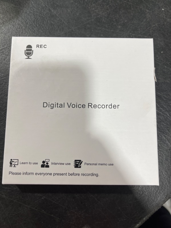 Photo 2 of 128GB Digital Voice Recorder with Noise Reduction Chip, 40Hrs Howabo Voice Activated Recorder with Playback and Metal Housing, 1536Kbps Tape Recorder with USB-C for Interviews Lectures Meetings