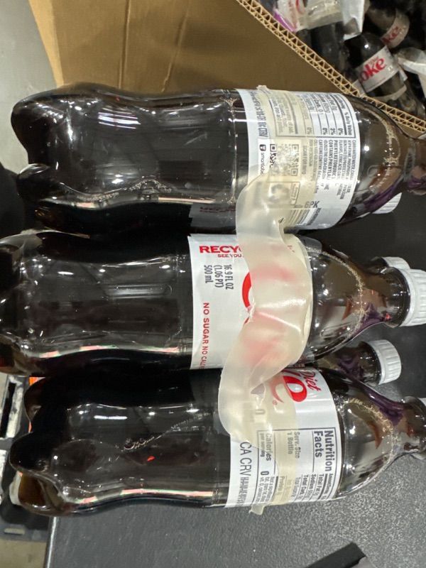 Photo 2 of Diet Coke, 16.9 fl oz, 6 Pack (Package May Vary) Diet Coke 16.9 fl oz (Pack of 6) EXP 11/2024