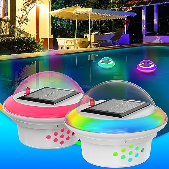 Photo 1 of Colorful Floating Lights for Illuminating Your Pool - Use for Outdoor Parties and Relaxing Nights
