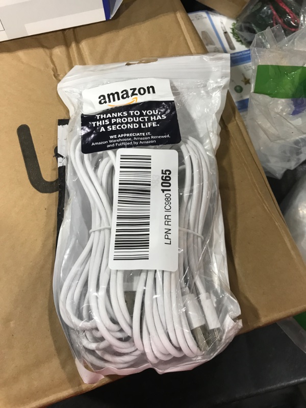 Photo 2 of 2 Pack 13FT Power Adapter Plug Charger for Arlo Pro and Arlo Pro 2, Arlo Q,Arlo Essential Spotlight, Arlo GO Indoor Camera(not for Go 2), Wyze Cam Pan v3 v2,Blink Mini Charging Cord Cable Replacement