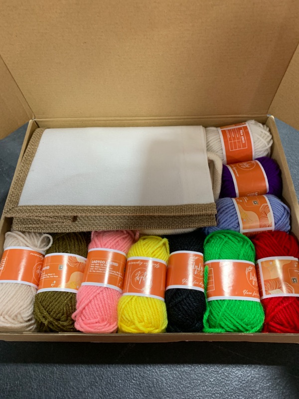 Photo 2 of Lylycraft Crochet Kit for Beginners Adults - Crochet Set 67-Piece with Acrylic Yarn for Crocheting, Crochet Hooks, Crochet Accessories, Crochet Needles And Supplies - Perfect for beginners crochet kit 