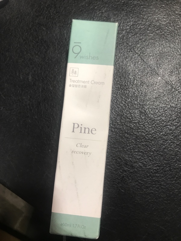 Photo 2 of 9 wishes Pine Treatment Cream 1.7 fl.oz | Tightening Cream Pores with Pine Needle Extract, Niacinamide | Improves Dead Skin Cells, Soothing, 7-Layer Improvement Effect, Korean Skincare