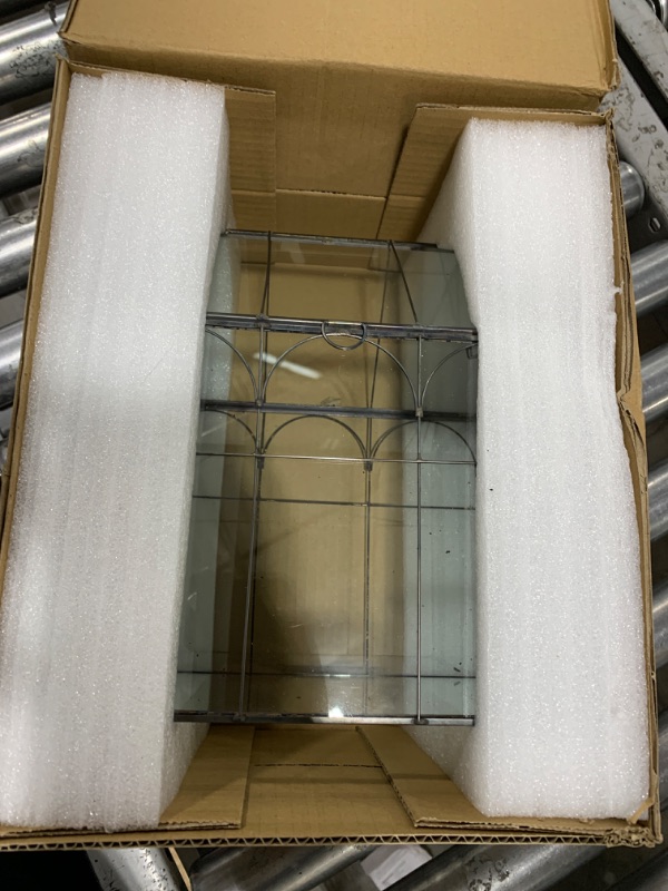 View 2 of Window Garden Glass Terrarium with Lid - 9x11x6-Inch Indoor Greenhouse Plant Terrarium Decor Planter Dome - Terrarium Kit Tabletop Greenhouse - Plant Accessories Ideal Gift for Nature Lovers