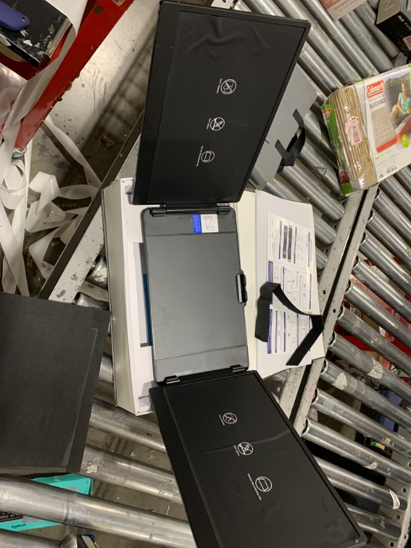 Photo 3 of Asani 14" Portable Monitor - Full HD Tri-Screen Extender for Laptops, USB Type-C plus HDMI, Plug and Play, Compatible with 13"-17" Laptops, 1080P IPS Panel Display, 300nits Brightness, MacOS & Windows