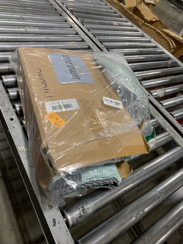 Photo 1 of Litanika Oversized Queen Quilt Set Sage Green, 98x98 Stripe Bedspread Coverlet 3 Pieces, Sage Green Lightweight Quilted Bedding Set for All Season(Oversized Queen-1 Quilt, 2 Pillowcases)