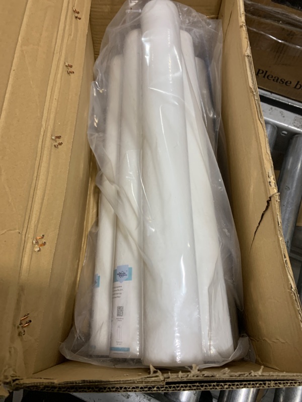 Photo 1 of Geekpure 20-Inch Whole House Polypropylene PP Sediment Filter-4.5" x 20"-5 Micron