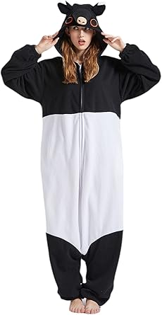 Tapir Pyjamas DarkCom Adult Tapir Onesie Women Men Pajamas Cosplay Halloween Costume ...