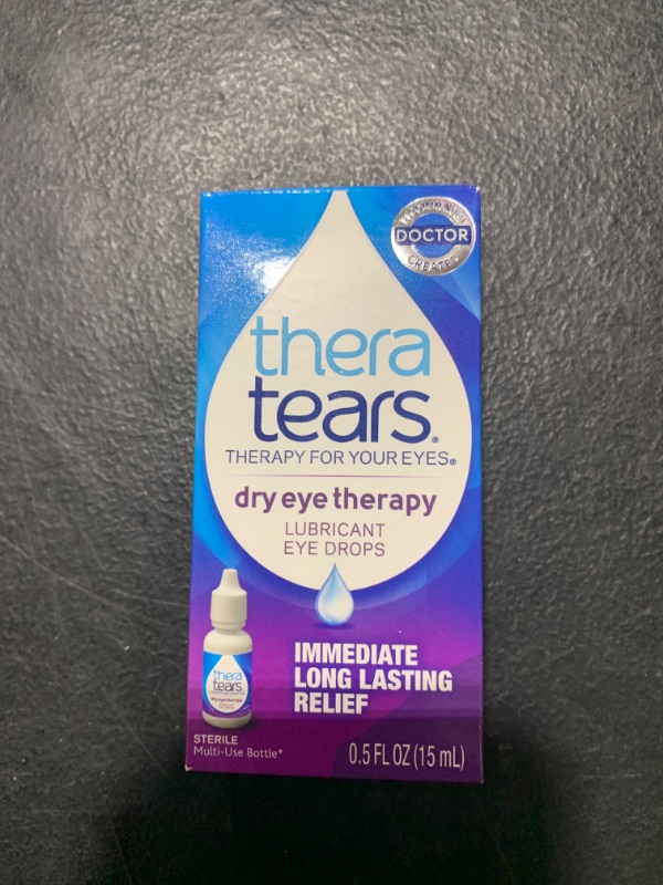 Photo 2 of Thera Tears Lubricant Eye Drops 0.5 Oz by Thera Tears - EXP 2024/12