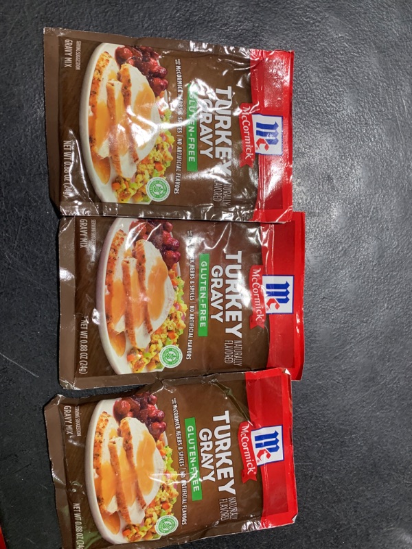 Photo 2 of 3 PACK  - Mccormick Gravy Mix, Gluten-Free, Turkey - 0.88 oz