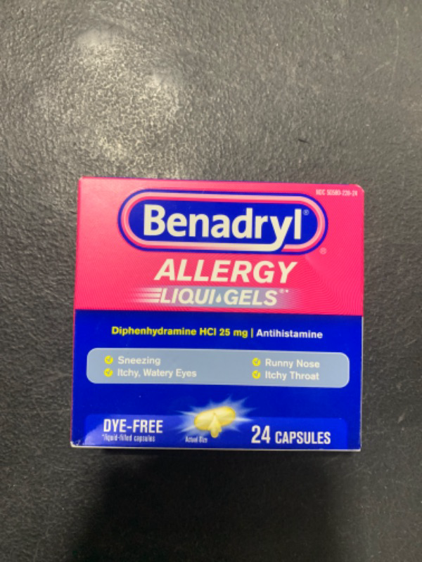 Photo 2 of Allergy Dye-Free Capsules - EXP 2025/02