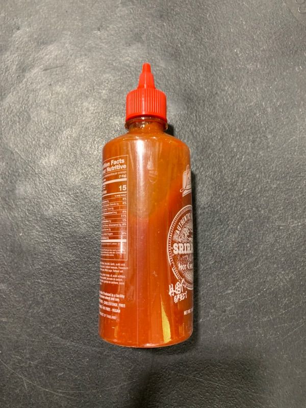 Photo 2 of Lieber's Sriracha Hot Chili Sauce, Authentic And Delicious, Non-GMO, No MSG, Gluten-free, Cholesterol-free, and Vegan, NET WT. 1 lb (454g)