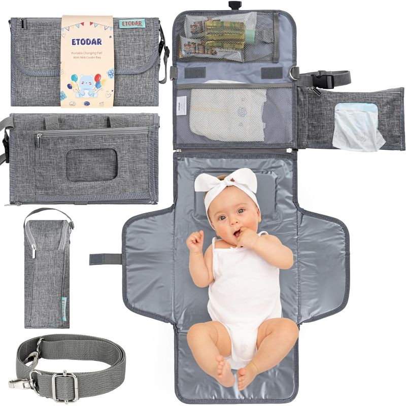 Photo 1 of Portable Diaper Changing Pad, Portable Changing pad for Baby Travel Gear