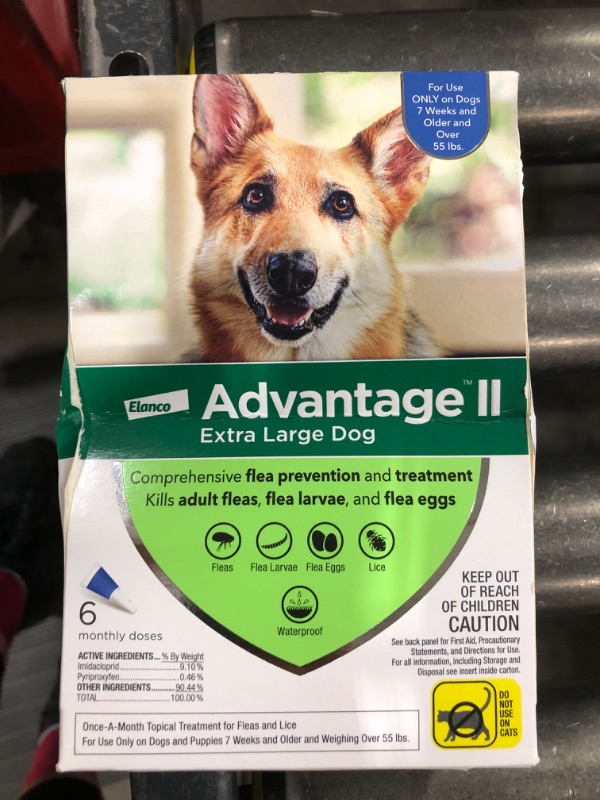 Photo 2 of Advantage II 6-Dose Flea Prevention for Extra Large Dogs