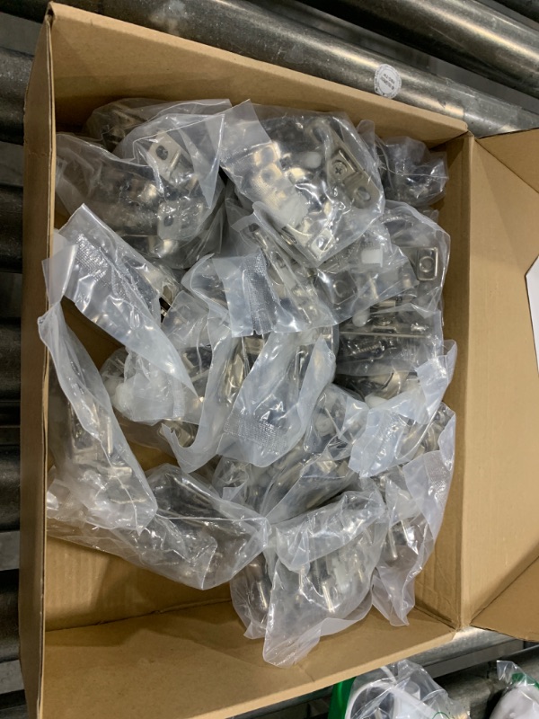 Photo 1 of Furniware 50 Pieces 1-3/8" Compact Soft-Close Hinges, Concealed Hinge Variable Overlay Hinge, 105° Open Angle Self Closing Hidden Stainless Steel Hinges for Kitchen Cabinet Door