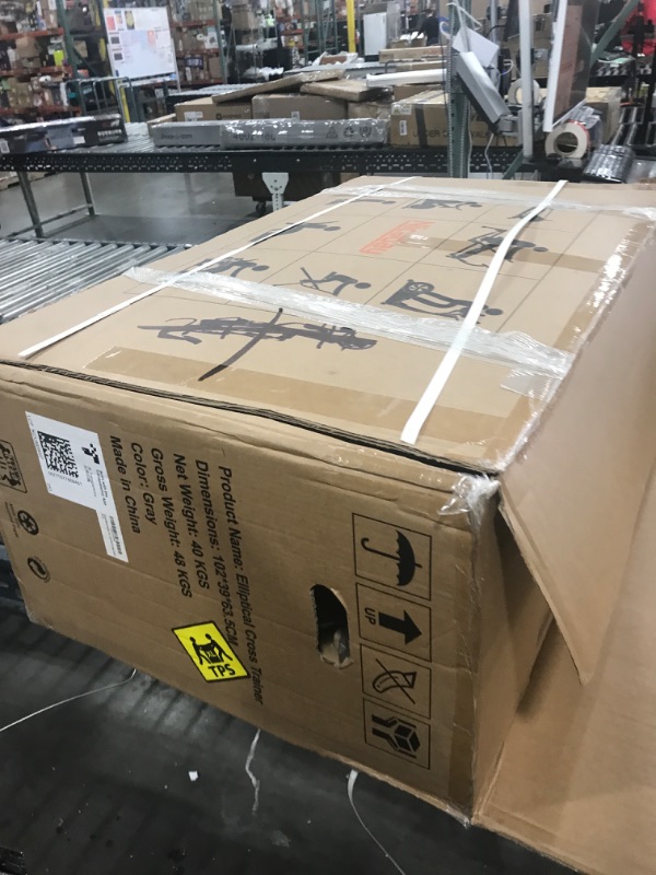 Photo 4 of Niceday Elliptical Machine, Elliptical Exercise Machine for Home with Hyper-Quiet Magnetic Driving System, Elliptical Trainer with 15.5IN-18IN Stride, 16 Resistance Levels, 400LBS Loading Capacity
