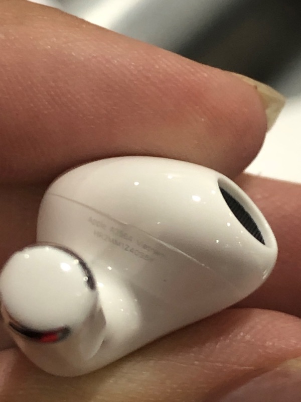 Photo 8 of Apple AirPods (3rd Generation) Wireless Ear Buds, Bluetooth Headphones, Personalized Spatial Audio, Sweat and Water Resistant, Lightning Charging Case Included, Up to 30 Hours of Battery Life
