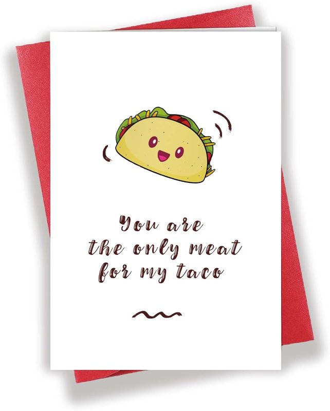 Photo 1 of (2 pack ) You're the Only Meat for My Taco, Valentines Day Gift Card