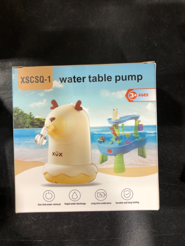 Photo 1 of Yerloa Water Table Pump Cordless, Kids Water Pump for Water Table Toys, Compatible with Step 2 Water Table Pump Battery Powered, Water Table Accessories Small Rechargeable Summer Outdoor Activities