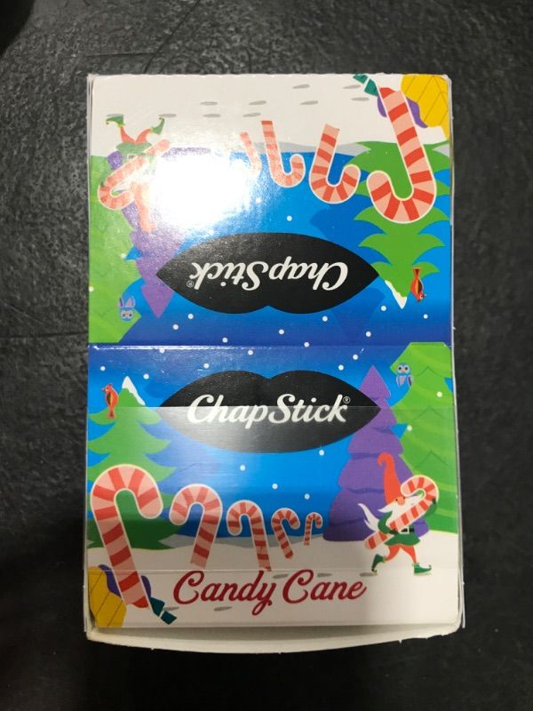 Photo 1 of 12PC CHAPSTICK CANDYCANE 