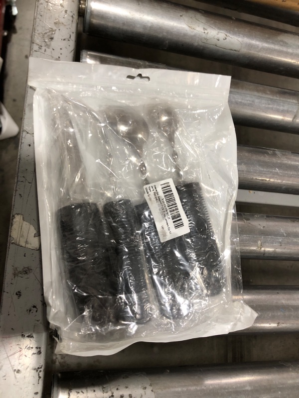 Photo 1 of Weighted Utensils for Hand Tremors Angled Adaptive Utensils 4Pcs Self Eating Utensils Curved Cutlery Utensil