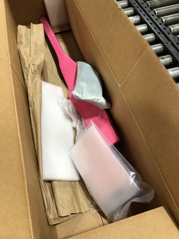 Photo 1 of Ballet Foot Stretcher Set Dance Stretching Equipment Pine Dance Feet Arch Enhancer with Elastic Stretch Band 2 Pads Leg Strap Carry Bag for Dancers Gymnastics Yoga Flexibility Workout Pink