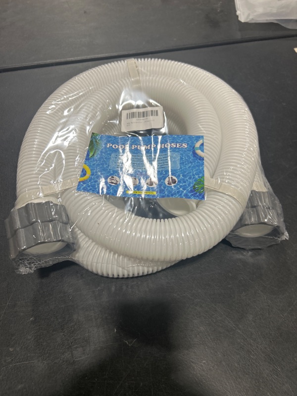 Photo 2 of 1.5 inch Replacement Pool Hose 59” Long for Pool Sand Filters & Saltwater Systems with 1,500 to 2,500 GPH Capacity (2 pack)