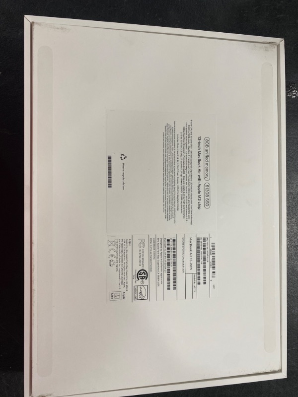 Photo 1 of Apple 13" MacBook Air (M3, Space Gray)
