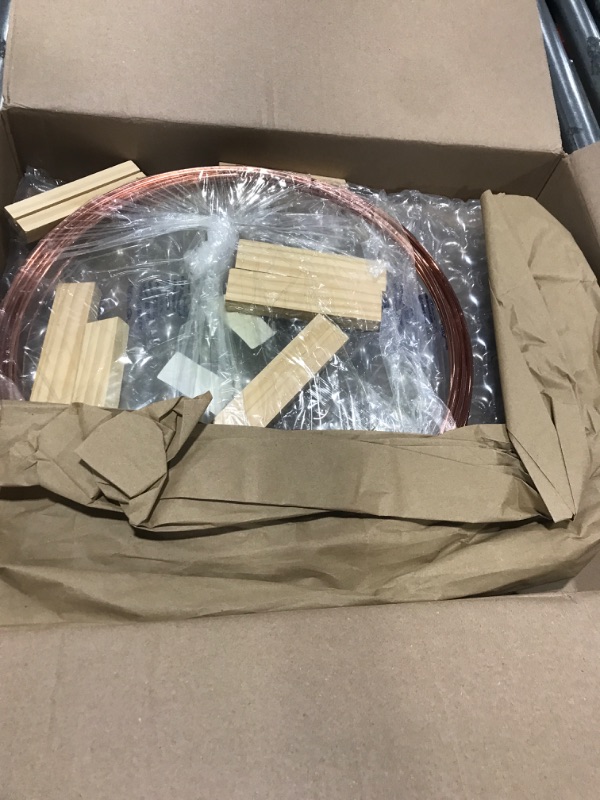 Photo 1 of 10 Pack Floral Hoop with Holders and 38-Yard Paddle Wire 16 Inch Metal Rings for DIY Centerpiece Table Decorations Crafts Macrame Rings Hoop Dream Catcher Rings Wedding Christmas Wreaths, Rose Gold Rose Gold 16 Inches