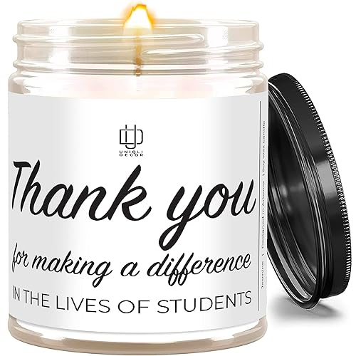 Photo 1 of Candle for Teacher - Teacher Candles Bulk - Candles for Teachers Gifts, Funny Teacher Gifts Candle, Teacher Appreciation Candle, Teacher Last Nerve Candle, Cool Novelty Candles Teacher Gifts for Women
