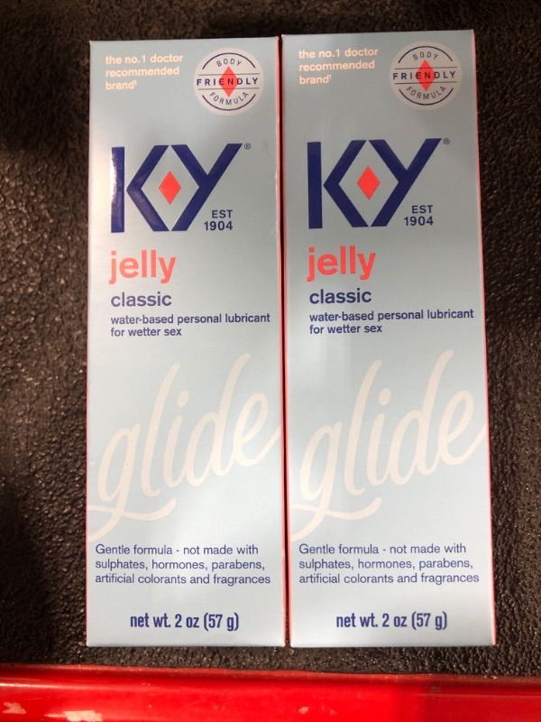 Photo 2 of  2 PACK // 08/31/2025   K-Y Jelly Water-Based Personal Lube