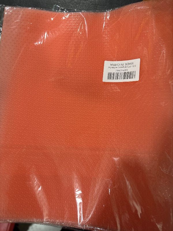 Photo 1 of Refrigerator Liners, 2PCS Fridge Liners, Wire Shelf Liner, Cabinet Liners for Shelves Waterproof, Drawer Liners, Shelf Liners for Kitchen Cabinets, Refrigerator Mat(Red)