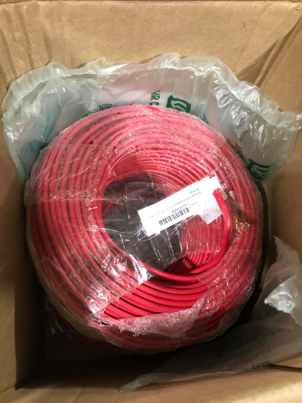 Photo 2 of 10 Gauge THHN Stranded Copper Building Wire (500, Red)