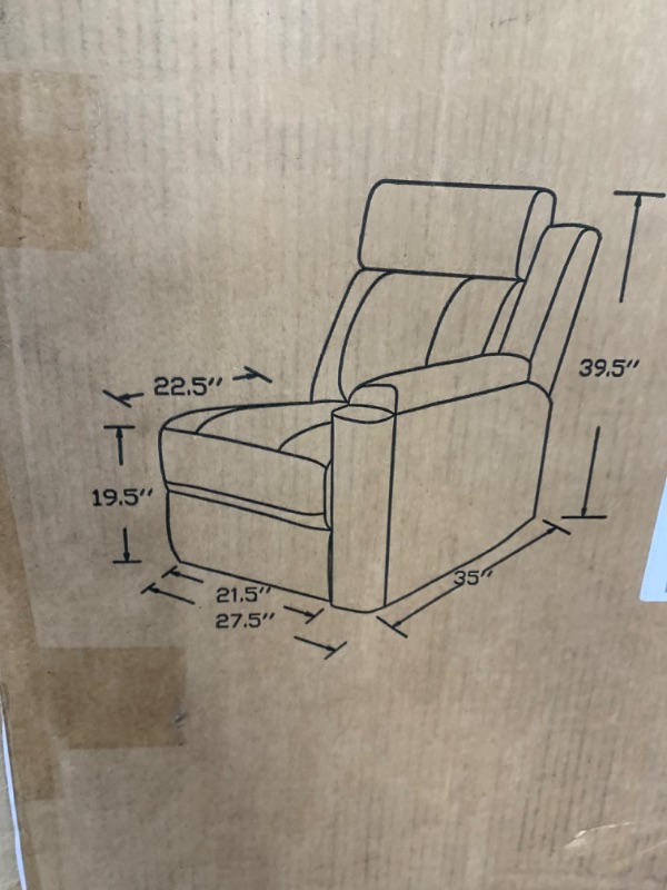 Photo 1 of Generic Couch Chair, Size: Unknown