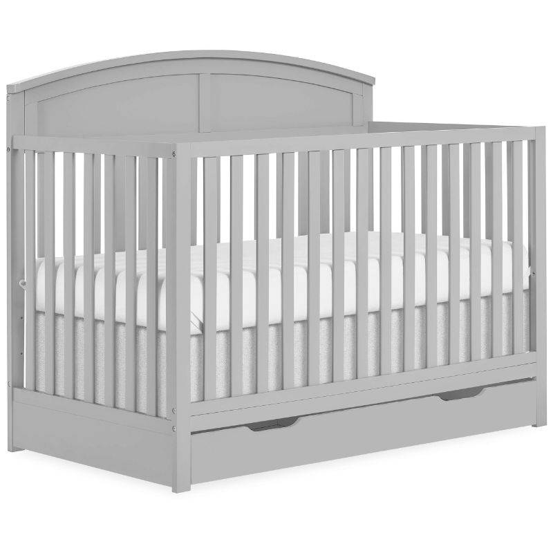 Photo 1 of Storybrooke 5 in 1 Convertible Crib with Under Drawer
