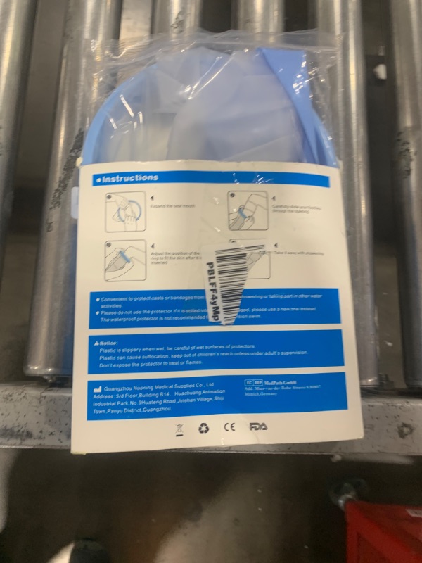 Photo 1 of Waterproof Foot Cast Covers for Shower Adult, Shower Boot Foot Protector with Non-Slip Bottom, Adult Cast Protector for Shower Ankle Foot After Surgery