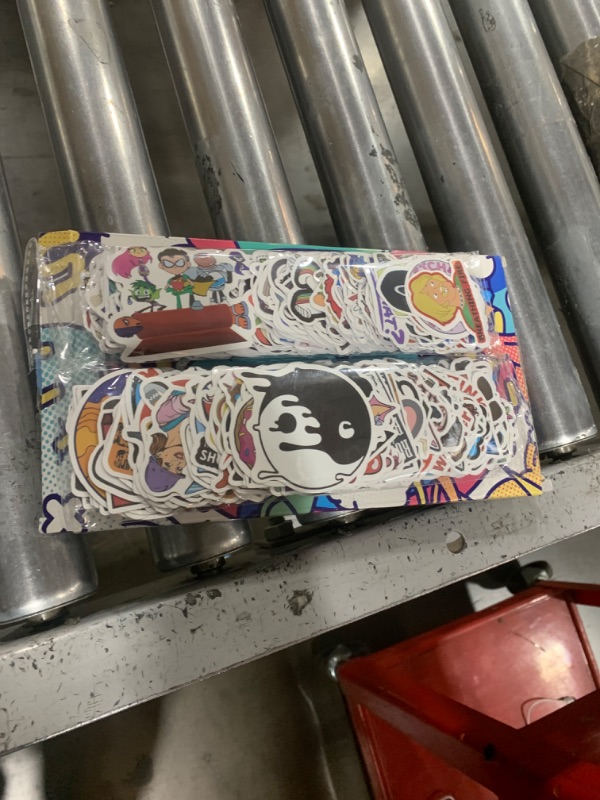 Photo 1 of Arme Stickers Pack, 400 PCS Cool Stickers Decals, Random Stickers for Waterbottles Laptop Computer Vinyl Waterproof Stickers, Skateboard Stickers for Adults Teens