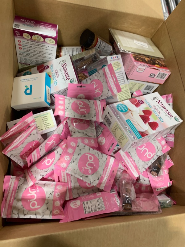 Photo 1 of BOXLOT BUNDLE OF MAJORITY GUM, INCLUDES OTHER ITEMS AS WELL