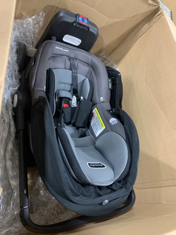 Photo 2 of Shyft DualRide with Carryall Storage Infant Car Seat and Stroller Combo (Boone Gray)
