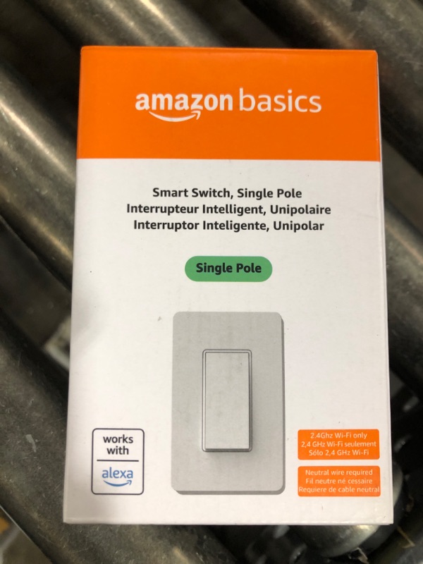 Photo 2 of Amazon Basics Single Pole Smart Switch