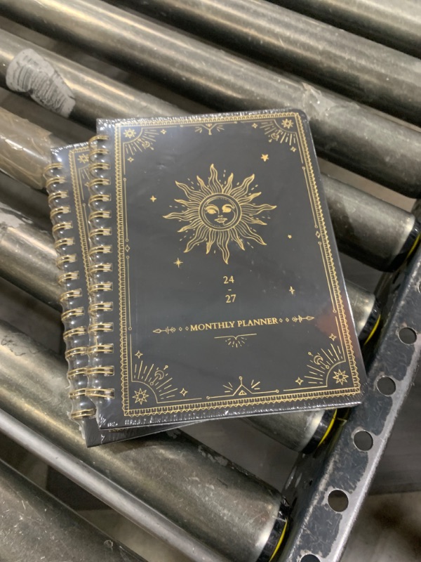 Photo 2 of 2024-2027 Monthly Planner - Monthly Planner 2024-2027, JUL 2024 - JUN 2027, Monthly Calendar/Planner 2024-2027, 3 Year Monthly Planner 2024-2027, 6.3" * 8.4", Thick Paper, Back Pocket, Sun. 2 PACK
