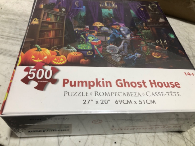 Photo 2 of CGRLVDXW 500 Piece Puzzles for Adults, Halloween Puzzle, Large Funny Witch is Mummy Jigsaw Puzzles 500 Pieces for Halloween Decorations 27" x 20"