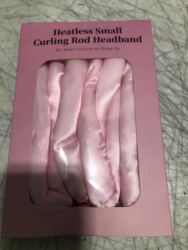 Photo 2 of Small Heatless Curling Rod Headband, Upgraded 60" Extra Long Heatless Curls Headband Soft Hair Curlers to Sleep In Hair Rollers No Heat Curls